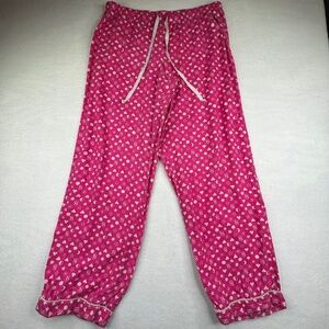 Victoria's Secret Pink woman's Straight-leg Pajama bottoms Heart Moon Sun Tarot
